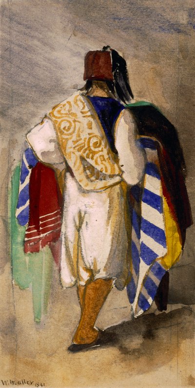 Turkish Carpet Seller by William James Muller